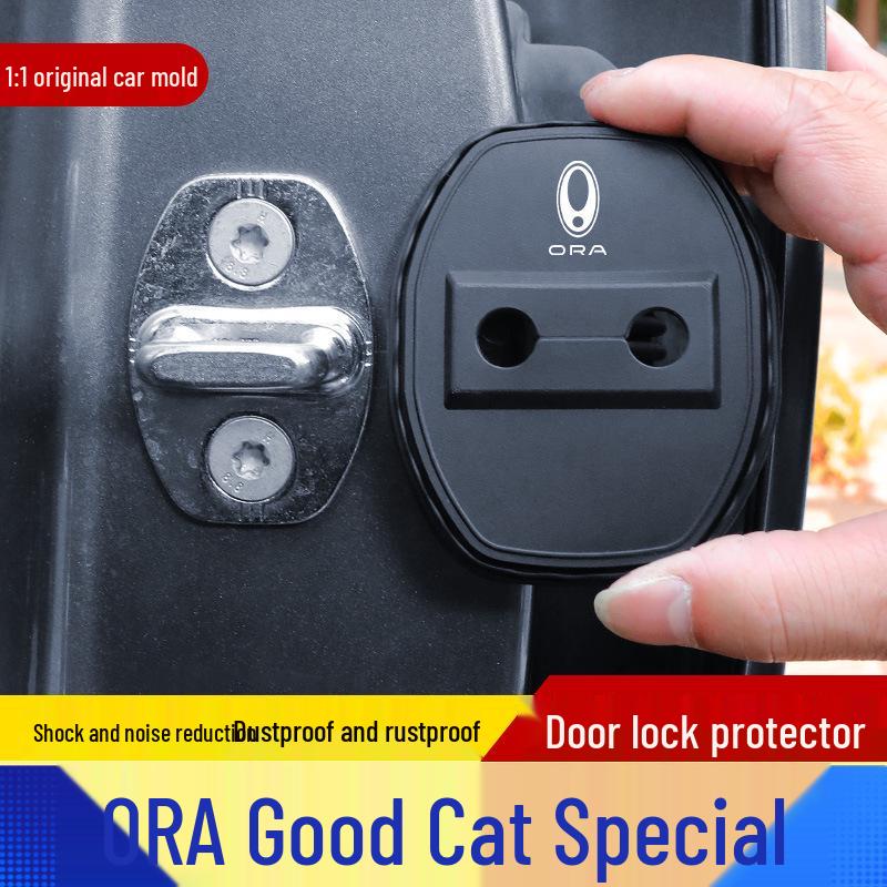 Silikon Schutz-Staubdichte Türschlossabdeckung für ORA Good Cat Auto