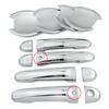 For Nissan Note / Versa Note 2nd Gen 2012-2018 Car Styling Chrome Door Handle Cover Trim & Door Bowl Cover Trim 2013 2014 2015