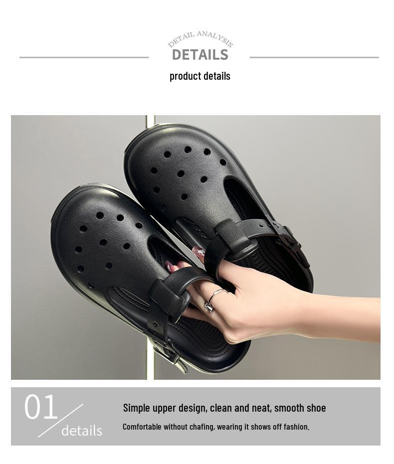 2025 Women's Non-slip EVA Thick-soled Slip-on Sandals & Slippers for Indoor/Outdoor Use