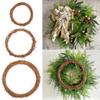 Handmade Rattan Vine Frame Wreath Rings For Making Beautiful Unique Style Wreaths And Garlands For Any Occasion