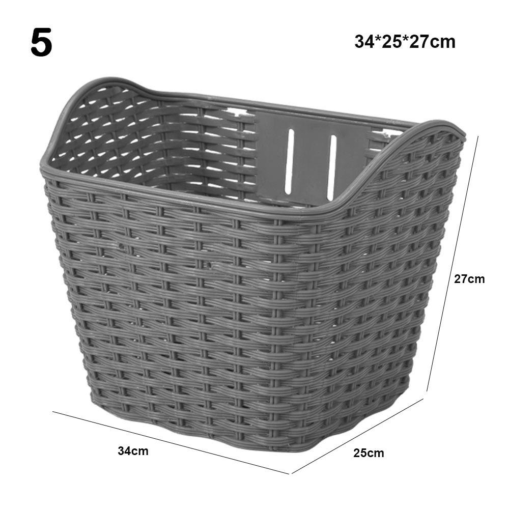 Hollow Children Bike Basket Multicolors Scooter Handlebar Basket Rear Cycling Accessories