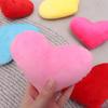 Pink Color for  Birthday Home Decorative Heart Plush Pillow Heart Shape Stuffed Pillow Soft Pillow