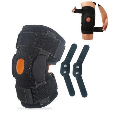 1 Pezzo Supporto Ginocchio Uomo Donna Regolabile Rotula Aperta Ginocchiera Protettiva per Allenamento in Palestra Sport Artrite Dolore Articolare