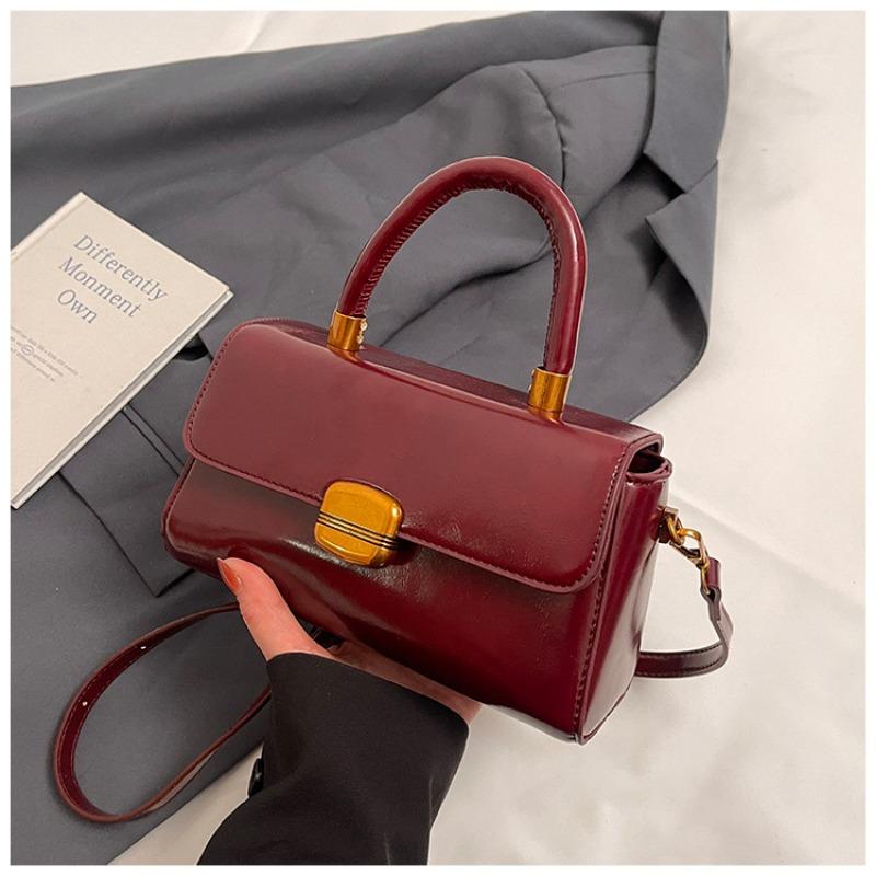 Premium Retro Small Bag Women's New Versatile Trend Messenger Bag Fashion Portable Small Square Bag