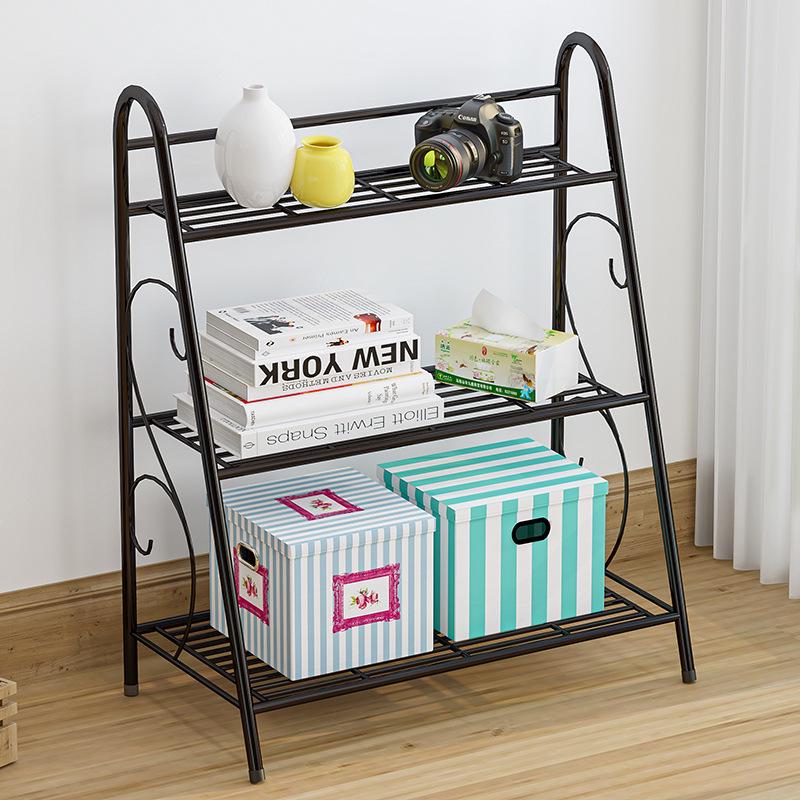 Solno Multi-Layer Floor & Wall Mounted Iron Plant Stand for Flowers and Succulents