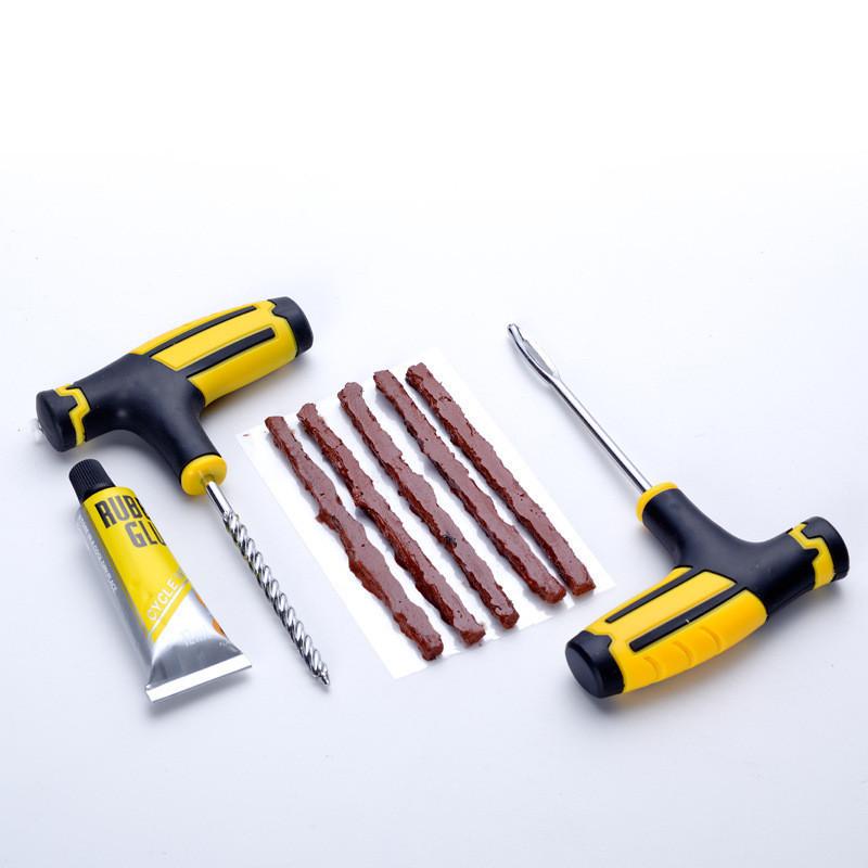 Car Tire Repair and Quick Tool Set with 10 Battery Tools