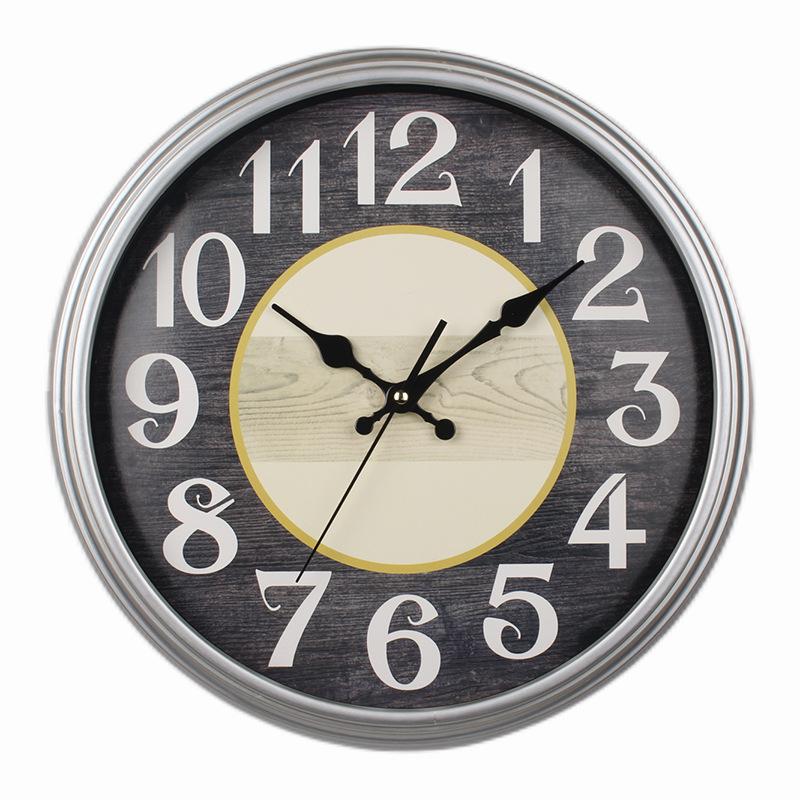 Retro Living Room Silent Wall Clock Antique Swing Nostalgic Clock Fashion Creative Wall Watch Quartz Clock