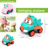 Cartoon Design Ambulance Airplane Train Taxi Model Children Toy For Toddler Play And Development