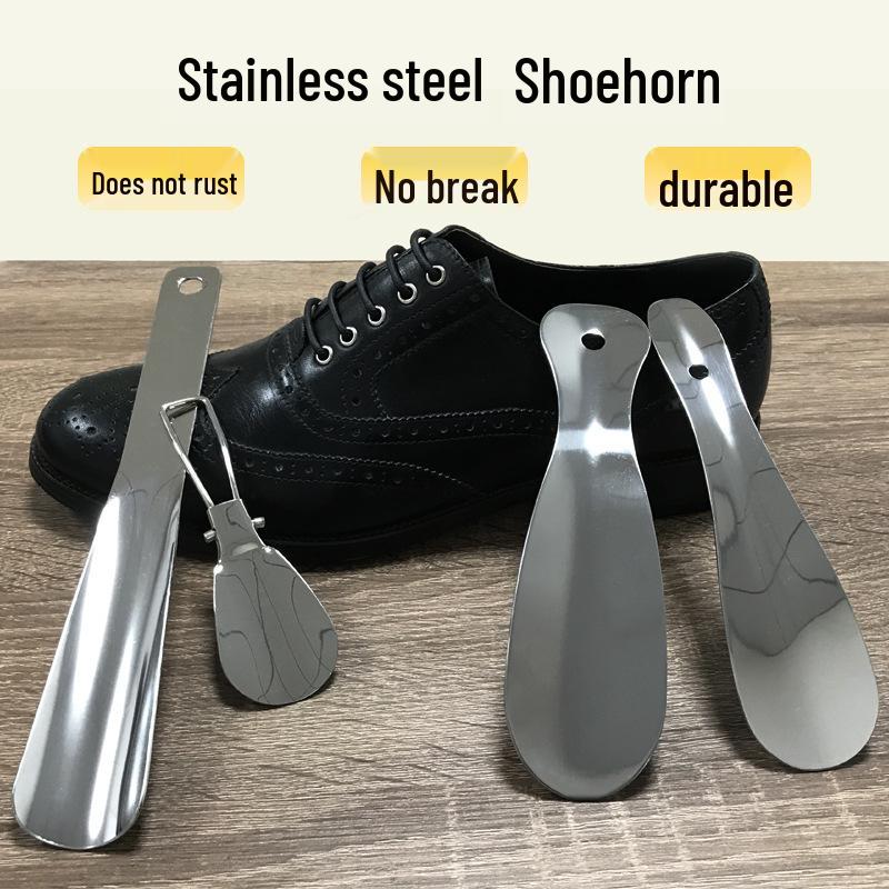Stainless Steel Shoehorn: Compact & Durable Shoe Puller