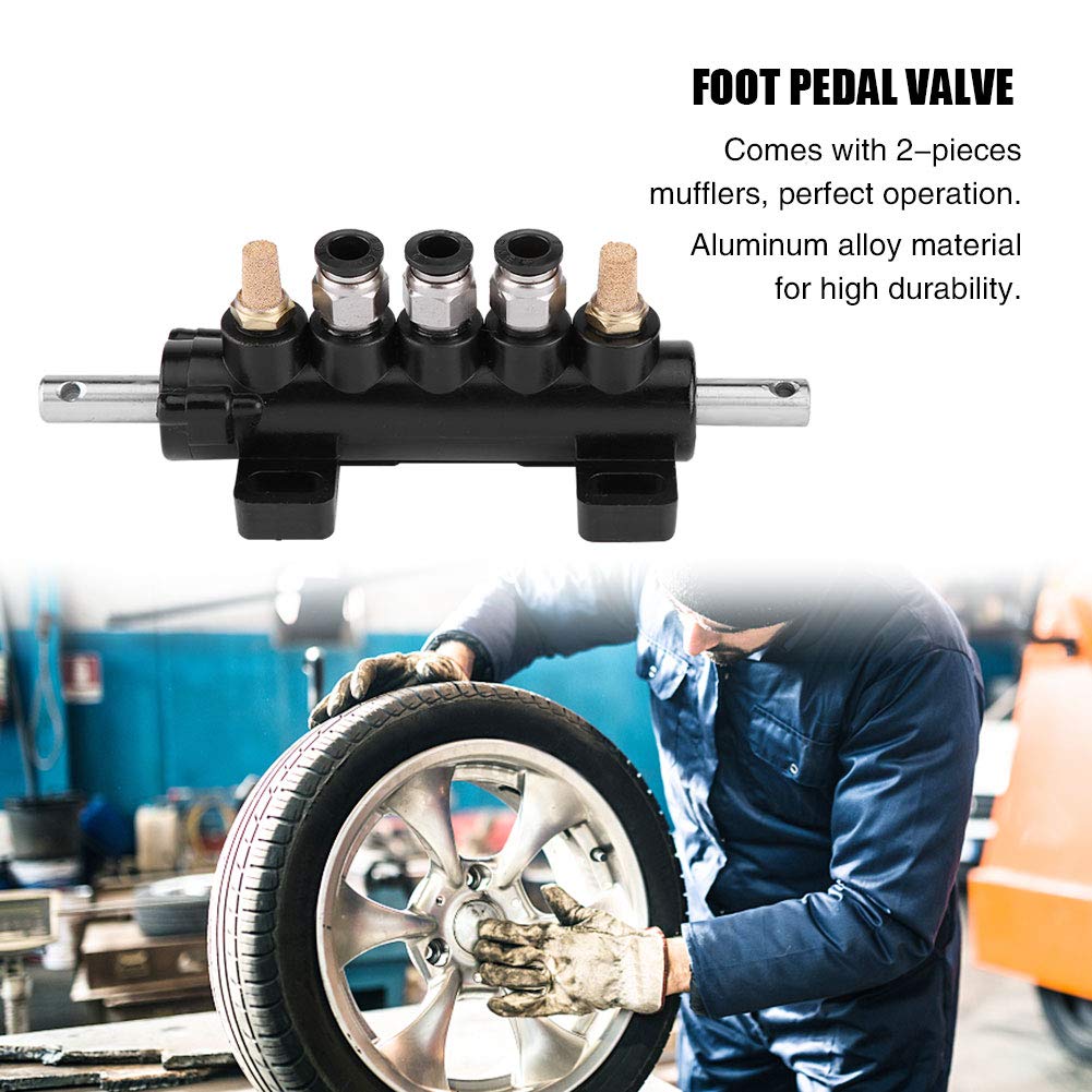 Akozon Air Control Valve Foot Pedal Valve Ranger Tire Changer Air Valve Foot Machine Supply Tool Type B (1)