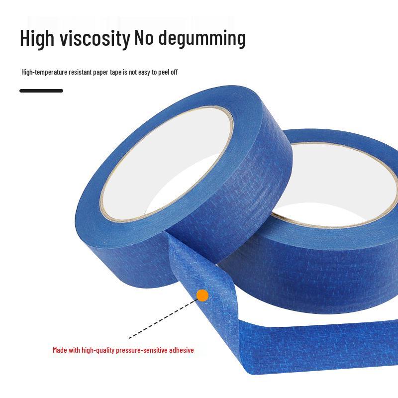 Washi Tape for Art & Decoration - Blue, No Residue, 3D Printing, Student Painting