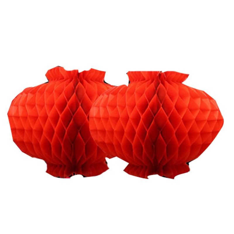 Mid-Autumn Festival Decorative Honeycomb Lantern Set