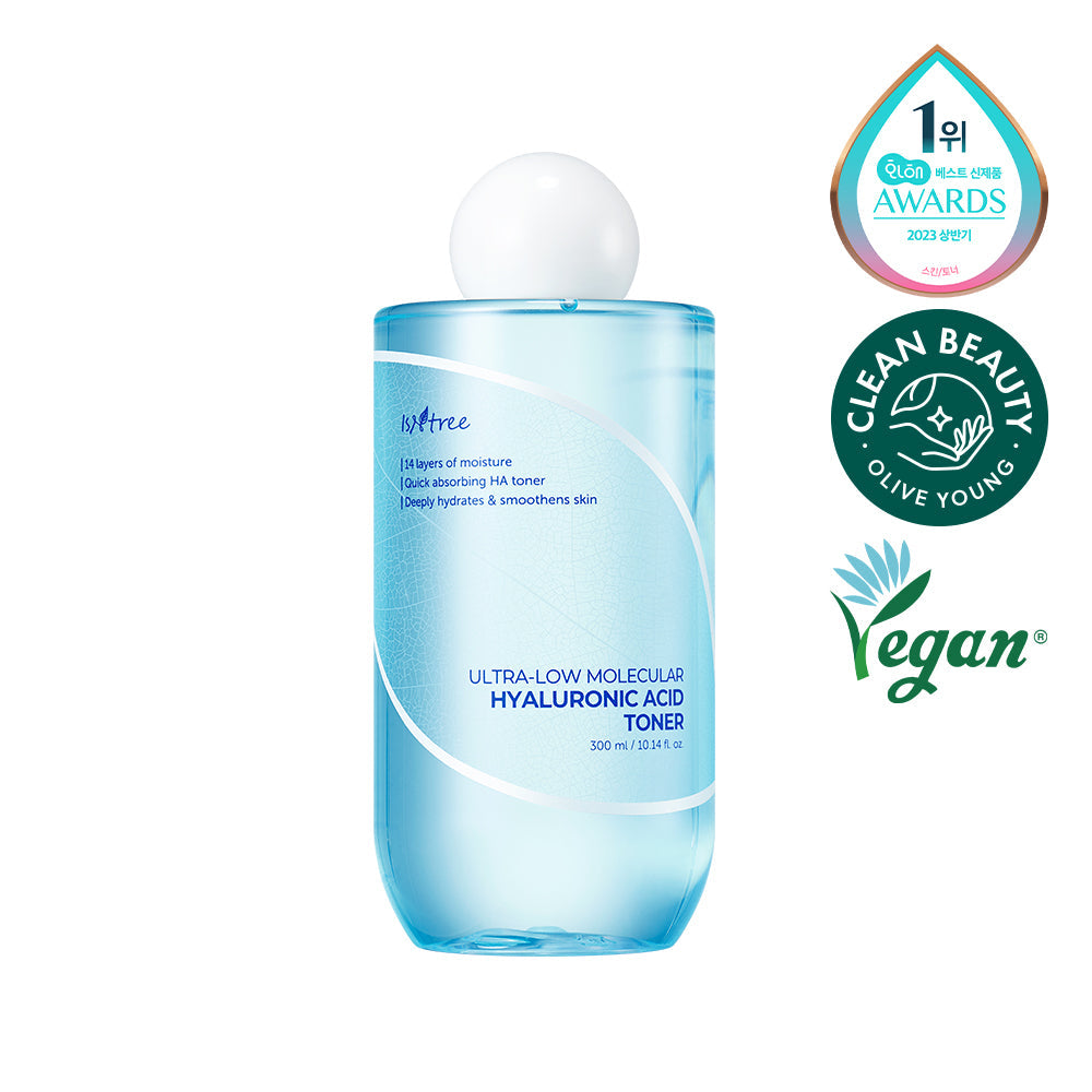 Isntree Ultra-Low Molecular Hyaluronic Acid Toner 300ml