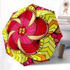 1pc Floral Mandala Design Folding Umbrella , 8 Ribs Casual Durable Lightweight Portable Travelling Umbrella For Men & Women Yy250728101