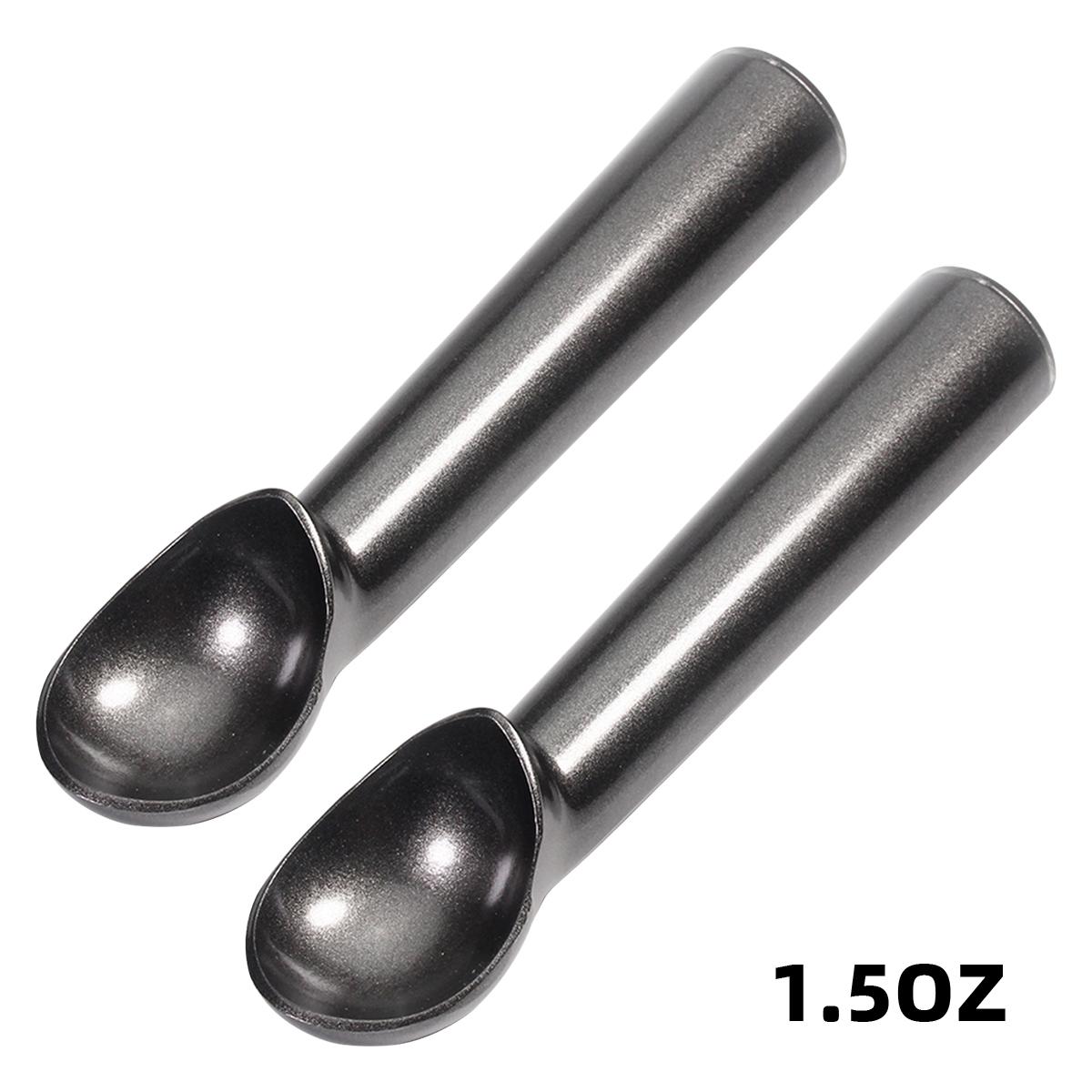 

2Pack Ice Cream Scoop, Nonstick Anti-Freeze One Piece Aluminum Scooper Spoon, Heavy Duty Ice Cream Scoop with Comfortable Handle