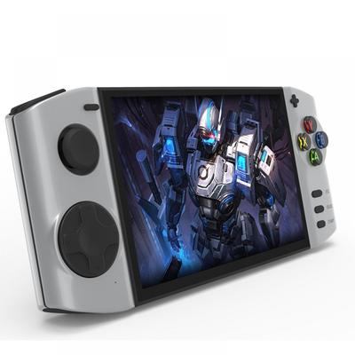 Consola de juegos PSP portátil GBA Arcade versión Mecha de pantalla grande de alta definición de 5,1 pulgadas doble combate