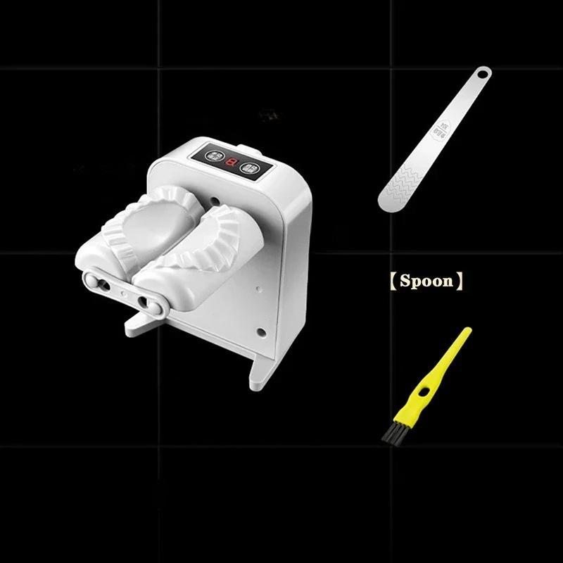 

Automatic Electric Dumpling Machine, Home Dumpling Machine, Kitchen Automatic Rapid Prototyping Mold with A Spoon and Brush