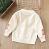Baby Girl Cute Knitted Sweaters Bear Pattern Cardigan Children Outerwear Autumn New Clothing Baby Boy Cotton Knit Sweaters