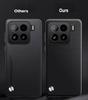 Carbon Fiber PU Leather Magnetic Ring Holder Case for Honor X9D X70 Wireless Charging Matte Shockproof Cover for Honor X70 X9D