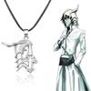 Bleach Anime Necklace NO.6 Espada Grimmjow Jaggerjack Arrancar Face Llaveros Pendant Keychain Cosplay Alloy Choker Gift
