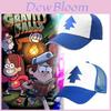 Chapéu Gravity Falls com Design Único de Pinheiro para Adolescentes e Adultos