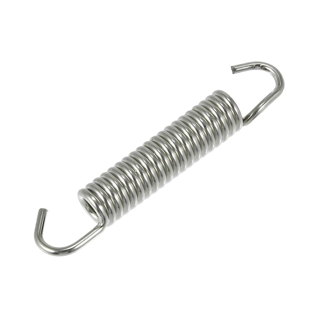 Motorcycles Universal Exhaust Pipe Spring 63mm 2.5" Stainless Steel Exhaust Pipe Spring Hook Modified Accessory