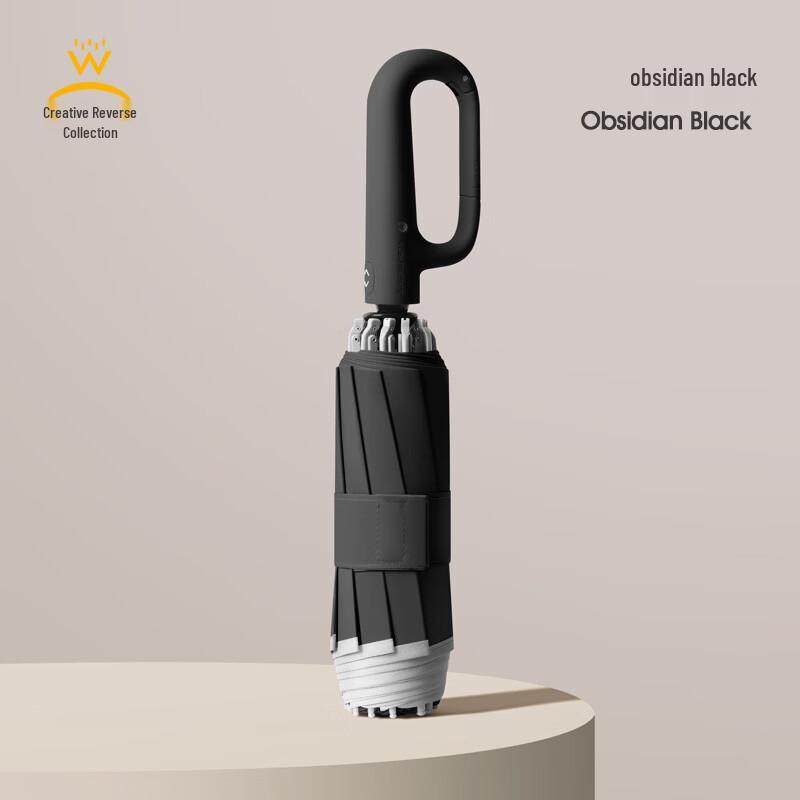 SHUI XIANG MEI YU Automatic Folding Umbrella 3-Fold 12-Rib Automatic
