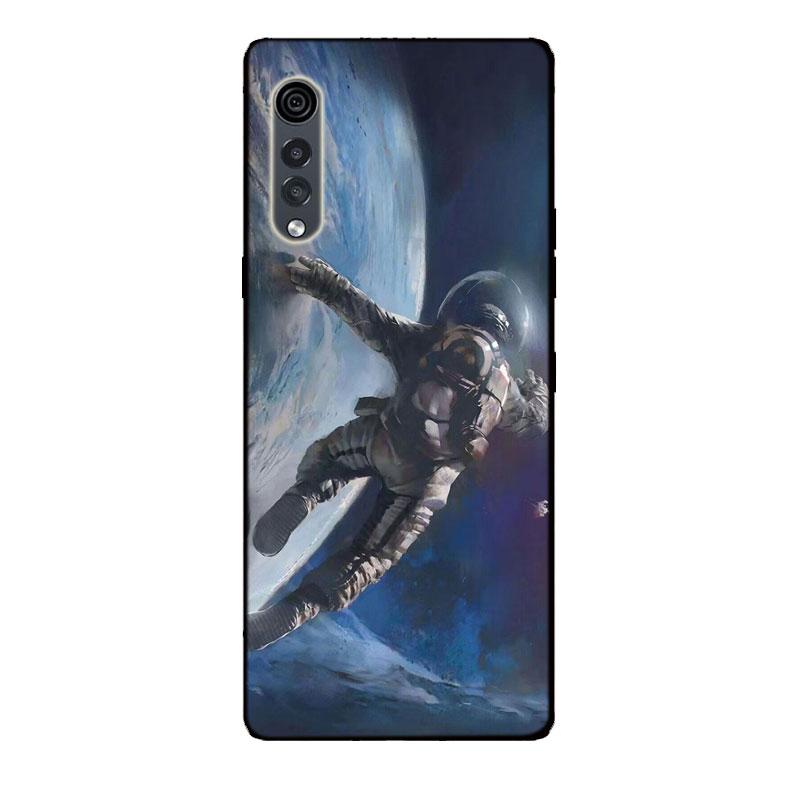 Etui do LG Velvet Czarny Zderzak Silikonowe TPU Miękkie Pokrowiec na Telefon Do LG Velvet 5G LM-G900 Etui Kreskówka Funda Do Etui LG Velvet