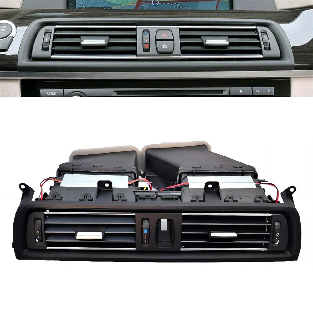 Front Center Air Vent Grille Heat AC Dash 64229166885 For BMW 5 Series F10