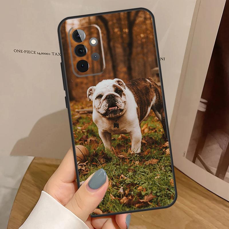 French Bulldog Case For Samsung Galaxy A34 A54 A14 A15 A35 A55 A52 A32 A12 A51 A71 A13 A23 A33 A53 Cover