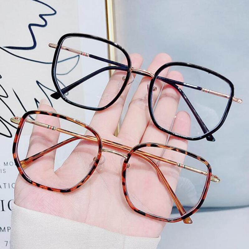 Fashion Square Frame Myopia Glasses Women Optical Eyewear Prescription -1.0 to -6.0 Lightweight Comfortable