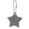 Reflective Star Pendant Keychain for Night Riding: Safety Accessory for Backpack or Luggage.