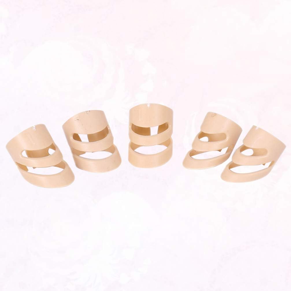 

Набор напальчников для гитары, напальчники для большого пальца, медиатор, регулируемые медиаторы для акустической гитары, баса, банджо, укулеле, регулируемые медиаторы среднего и большого размера,