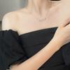 Niche Design Necklace Women'S High Sense Fashion Pin Love Collarbone Chain