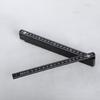 Portable 2m Folding Ruler Measurement Device With Metal Rivets Suitable For Indoor And Outdoor Measurement Needs