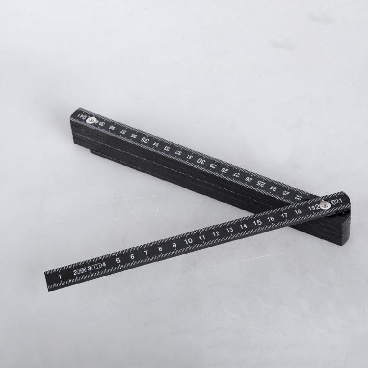 Portable 2m Folding Ruler Measurement Device With Metal Rivets Suitable For Indoor And Outdoor Measurement Needs