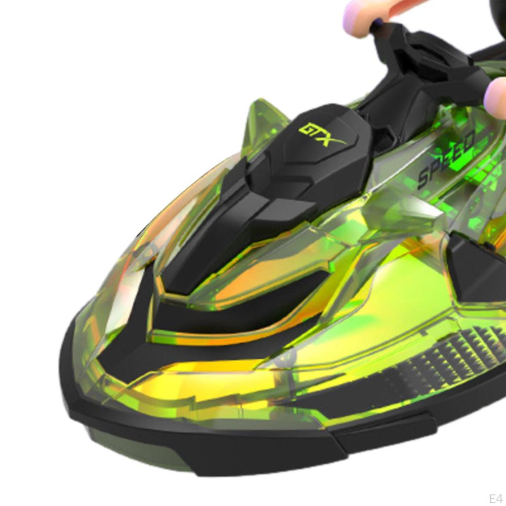 RC Boat High Speed Sensitivity Pools and Lakes Simulation Flexible Remote Control