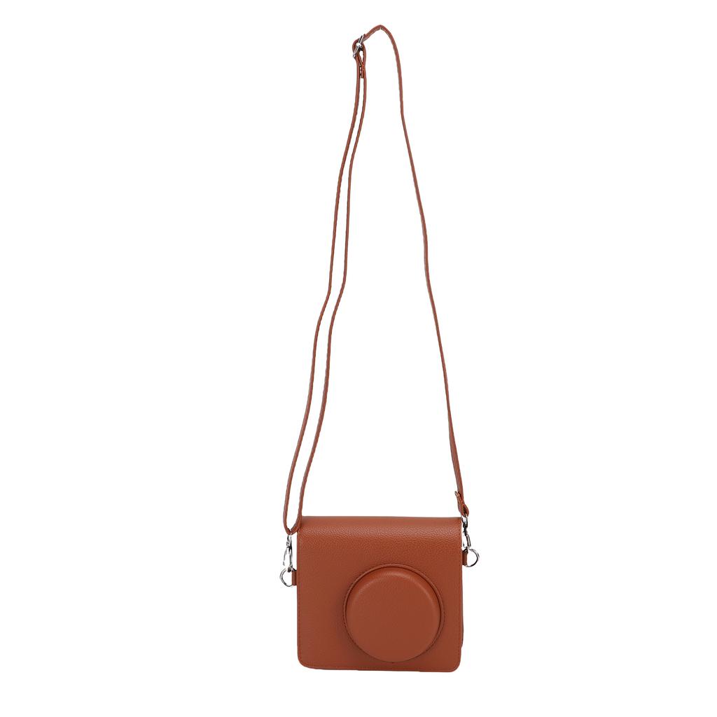 PU Leather Case Fit for MS300 2 In 1 Camera and Photo Printer Camera Ive Bag with Shoulder Strap