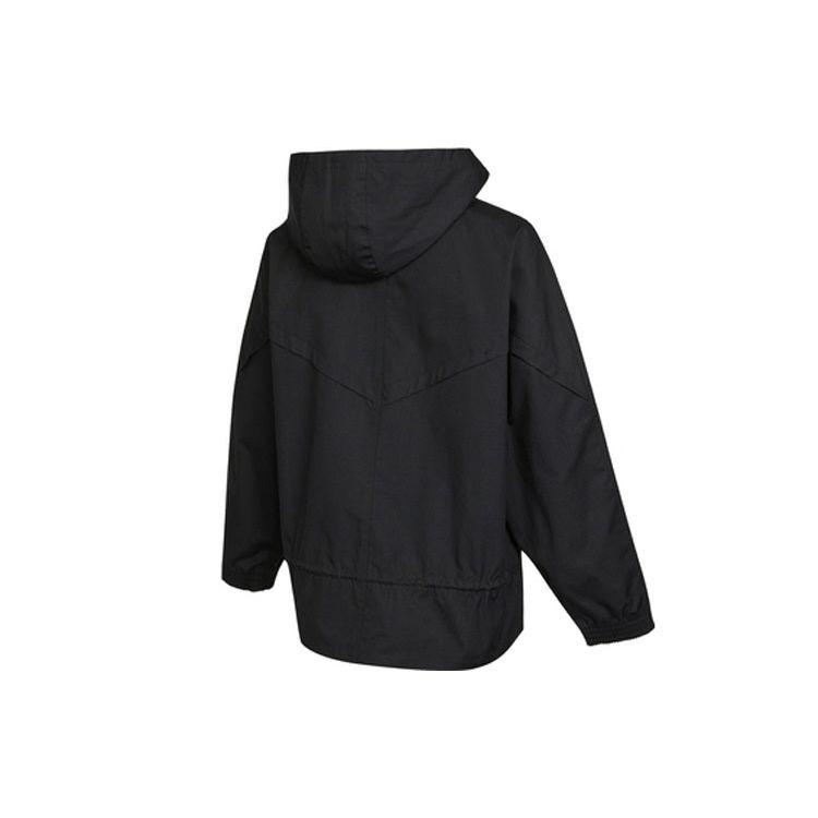 Nike Women's Sportswear Essential Woven Oversized Hooded Jacket Black CZ9329-010
