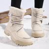 New Winter Cotton Shoes High-top Snow Boots Warm and Non-slip Boots Long Tube