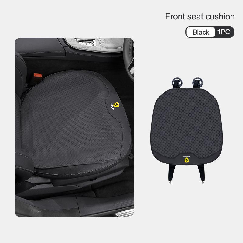 

Leather Car Front Seat Cushion Flannel Cover Protect For Ferrari 308 GT4 F355 Modena F430 458ltalia Nappa Seat Cover Breathable