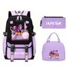 Anime Kpop Merchandise Children'S Backpack And Primary And Secondary School Backpack Set With Three Items