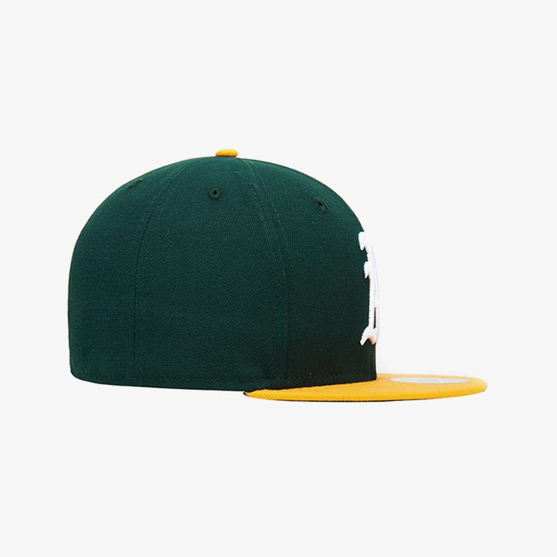 New Era Mlb Authentic Oakland Athletics Home Dark Green / A-Gold 70361054