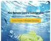 Golden Light RC Mini Submarine Model - Nuclear Submarine, Small Remote-Controlled Boat, Rechargeable, Perfect for Kids