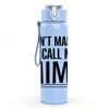 1PC Don't Make Me Call My Mimi Funny Quote Print 750ml Color Plastic Sports Water Bottle Leakproof Flip Straw Lid Suitable for Sports Office Home Use