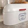 Dustproof Bread Box Retro Aesthetic Countertop Breadbox for Desk