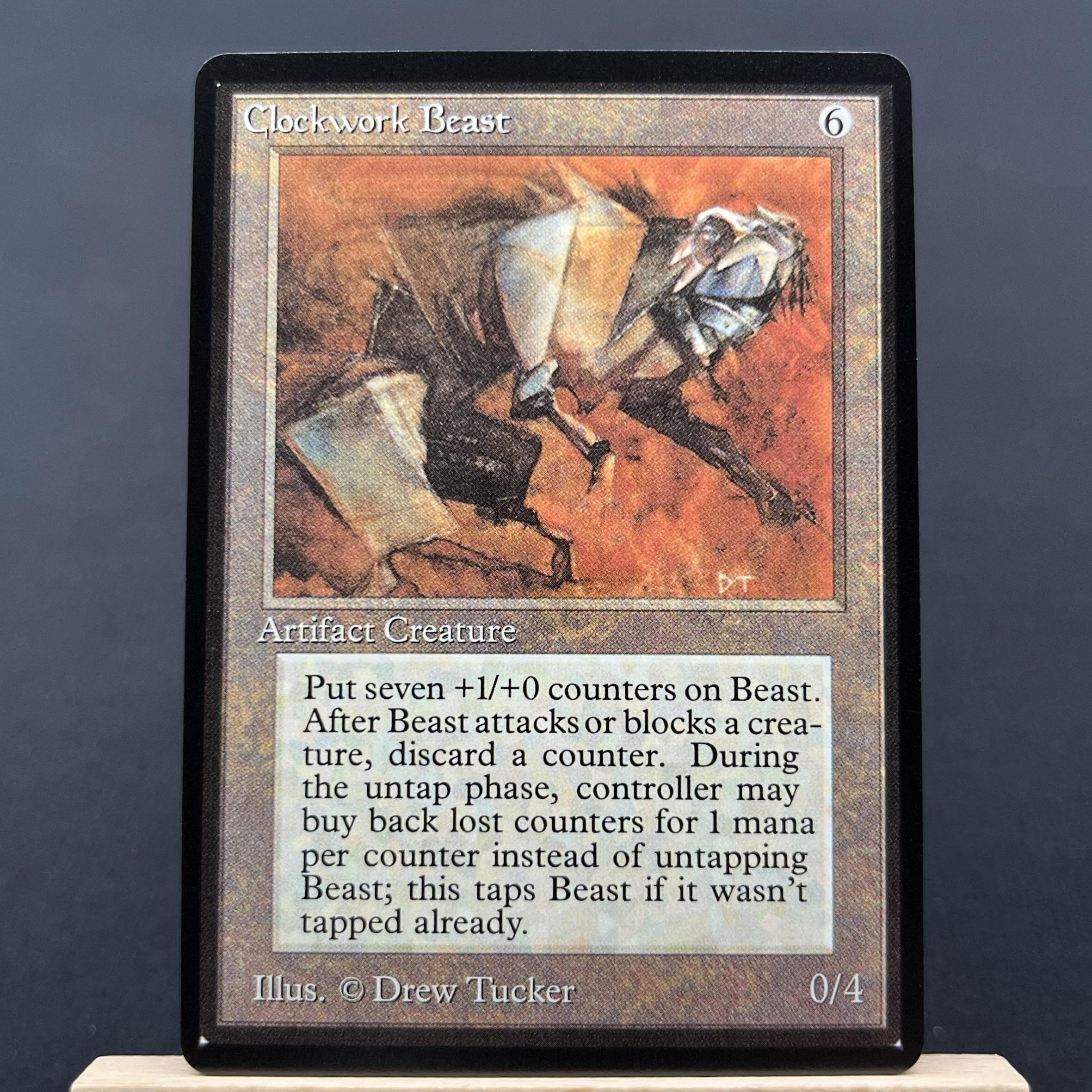 

BETA NORMAL2-002 Tcg проксі магічні карти Сховище Мани мокс перлина Кільце Сонця Сховище Часу Зимова Сфера збирати