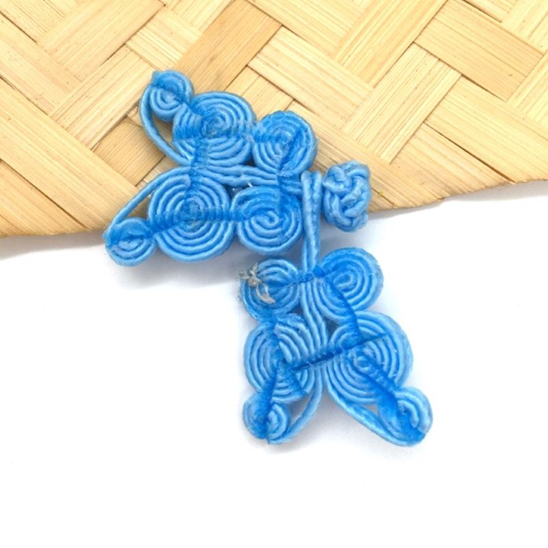 Butterfly Chinese Traditional Button Sewing Crafted Frog Buttons Sew On for DIY Handcraft Cheongsam Embellishment