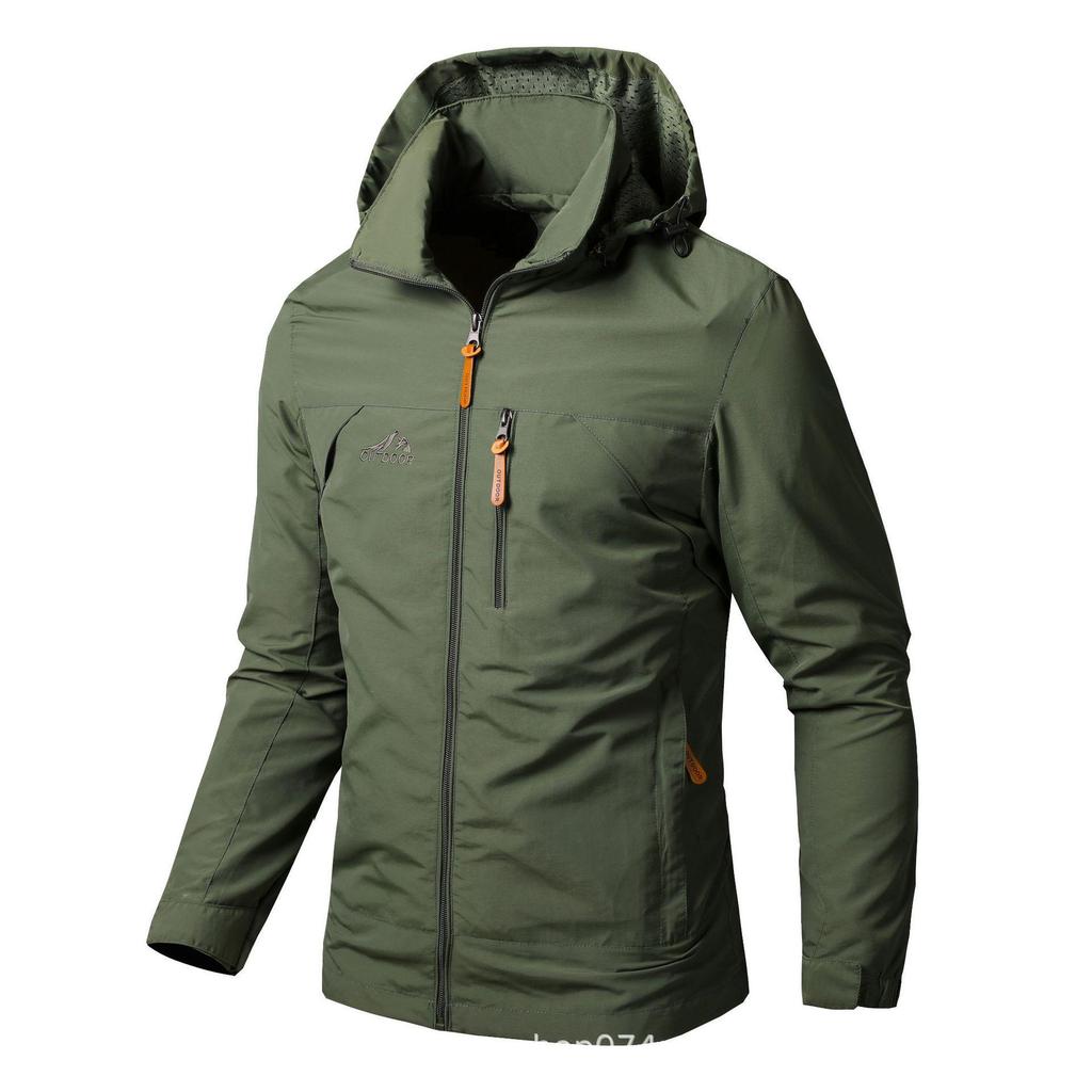 Men's Trendy Outdoor Windbreaker Jacket: Spring/Autumn Mountaineering & Sports