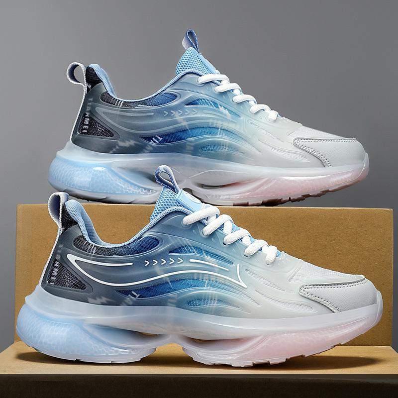 

2025 Spring New Men s Mesh Sneakers Platform Live Casual Shoes Outdoor Daddy Breathable Men s Shoes 45